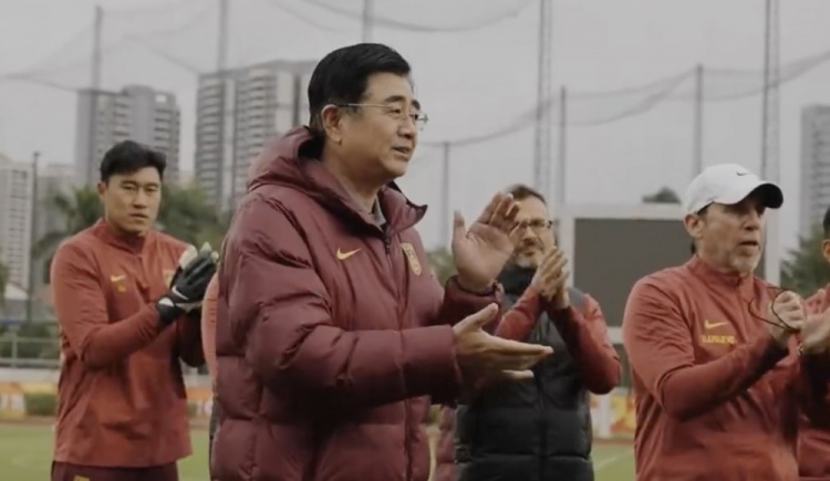  U20亞洲杯開賽在即，足協(xié)主席宋凱探班U20國青隊