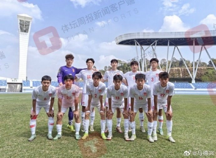  鄧捷夫、賈偉偉各入一球，U17國(guó)少0-2不敵07年齡段精英訓(xùn)練營(yíng)