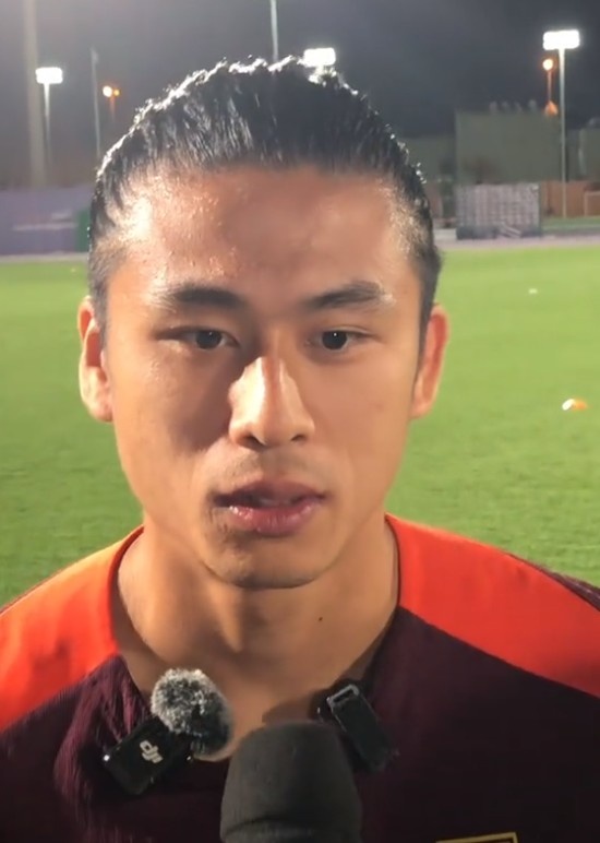 張玉寧：自己傷勢已經問題不大，贏過球了就有獲勝的經驗和底氣
