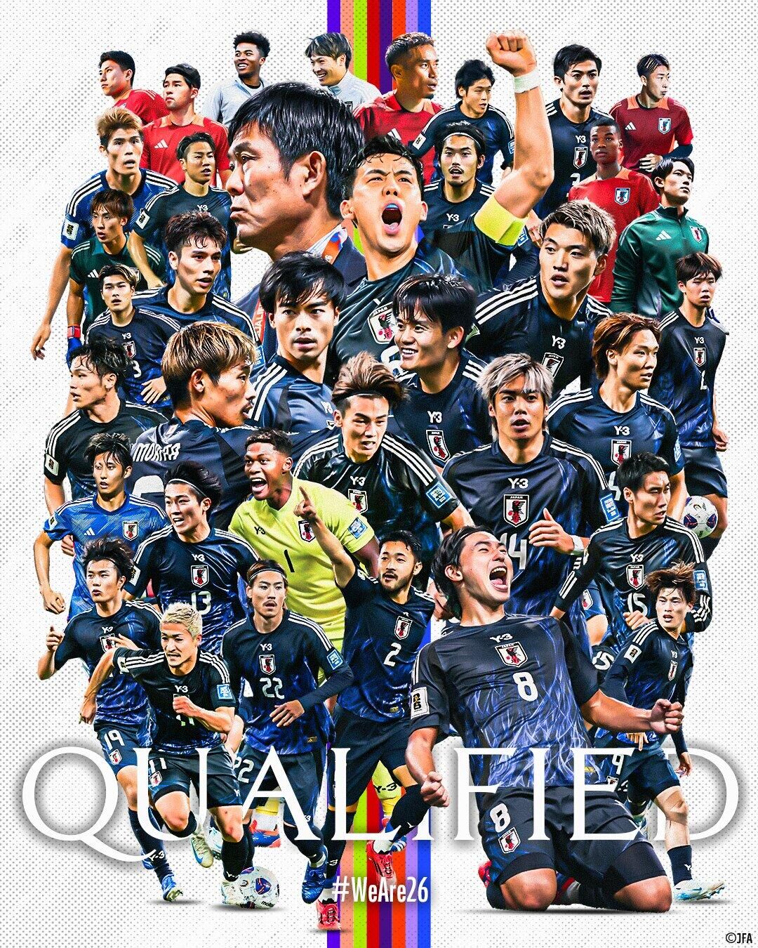  斷層領(lǐng)先！日本7輪6勝1平提前晉級世界杯，全球除東道主外首隊！