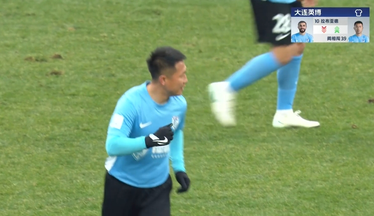  隊長來了！38歲閻相闖替補登場，上演賽季&重返中超首秀！