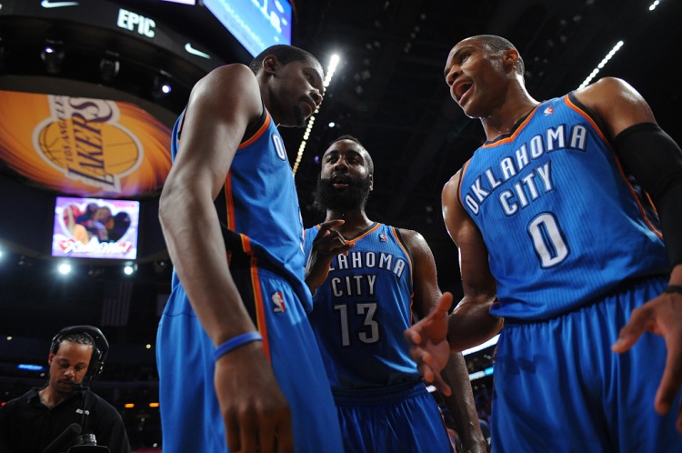  雷霆三少得分全部進入歷史前20！他們是NBA歷史最大的如果嗎？