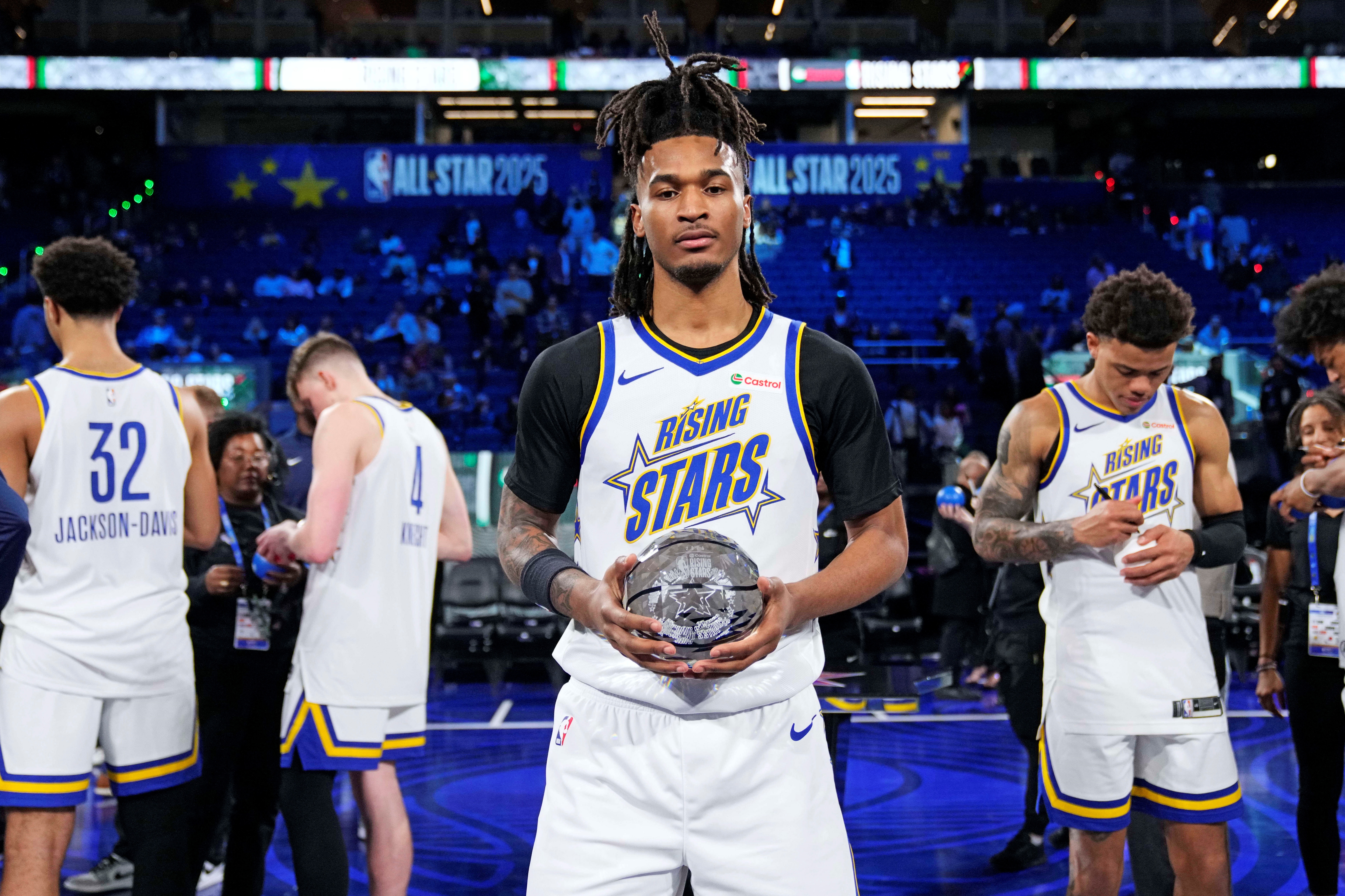  斬獲新秀賽MVP！卡斯爾：全明星周末很成功也很有趣